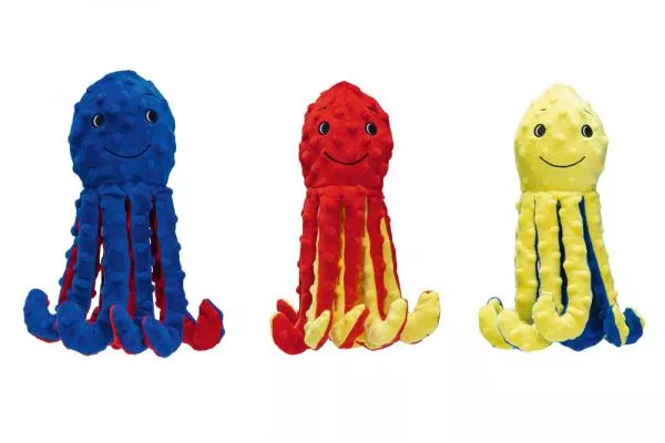 Oktopus - verschiedene Farben - 25 cm lang